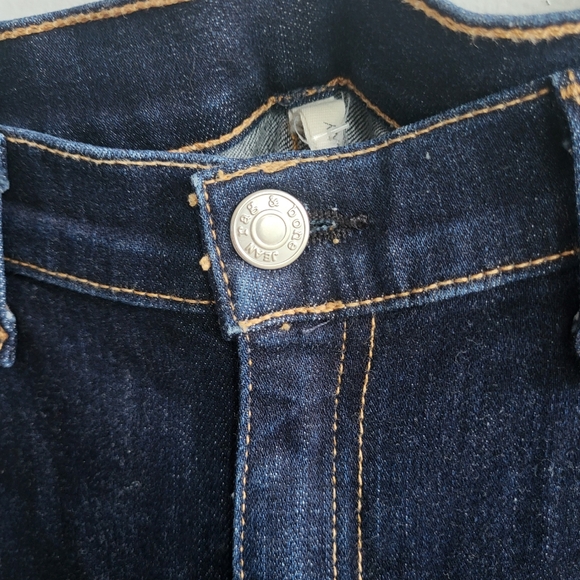 Rag and Bone Skinny Denim Hertiage Dark Wash Jeans Size 32 - Picture 6 of 12